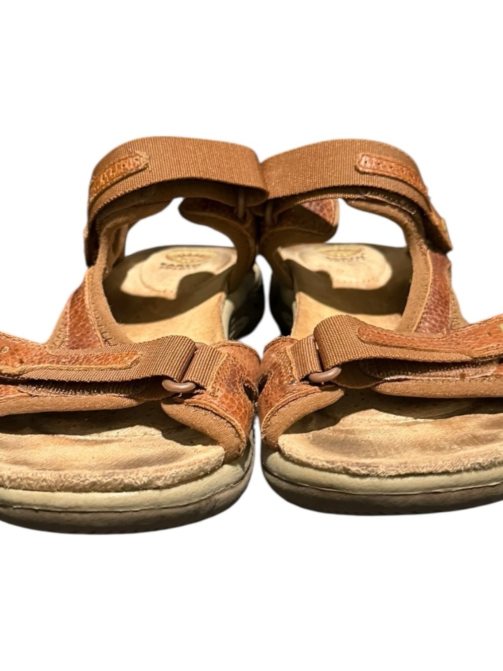 Earth Spirit Gelron 2000 Dewberry Leather Sandals Women's 8.5 Granola Gorpcore - Picture 3 of 10